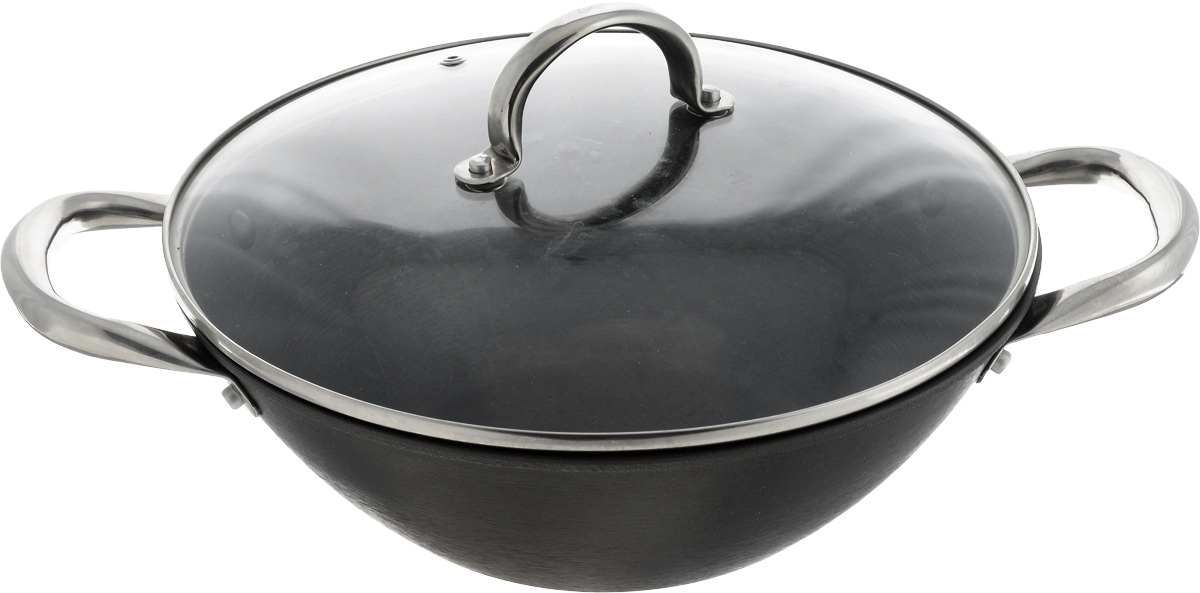 Казан Bohmann Wok с крышкой, 3,6 лBH-60128 Казан Bohmann Wok с крышкой, 3,6 лBH-60128Казан Bohmann Wok изготовлен из высококачественного металла.Казан - замечательная посуда для приготовления восточного плова, овощей, риса, тушеной баранины, лагмана, в казане делают голубцы и фаршированные перцы, жаркое, мясо с овощами, хаш, чанахи. Изделие оснащено крышкой и двумя удобными ручками по бокам. Можно использовать как на природе, так и в домашних условиях.Подходит для всех плит, включая индукционные. Можно мыть в посудомоечной машине.Диаметр казана по верхнему краю (без учета ручек): 28 см.Ширина казана (с учетом ручек): 39,5 см.Высота казана (без учета крышки): 9,5 см.Диаметр дна: 14 см.
