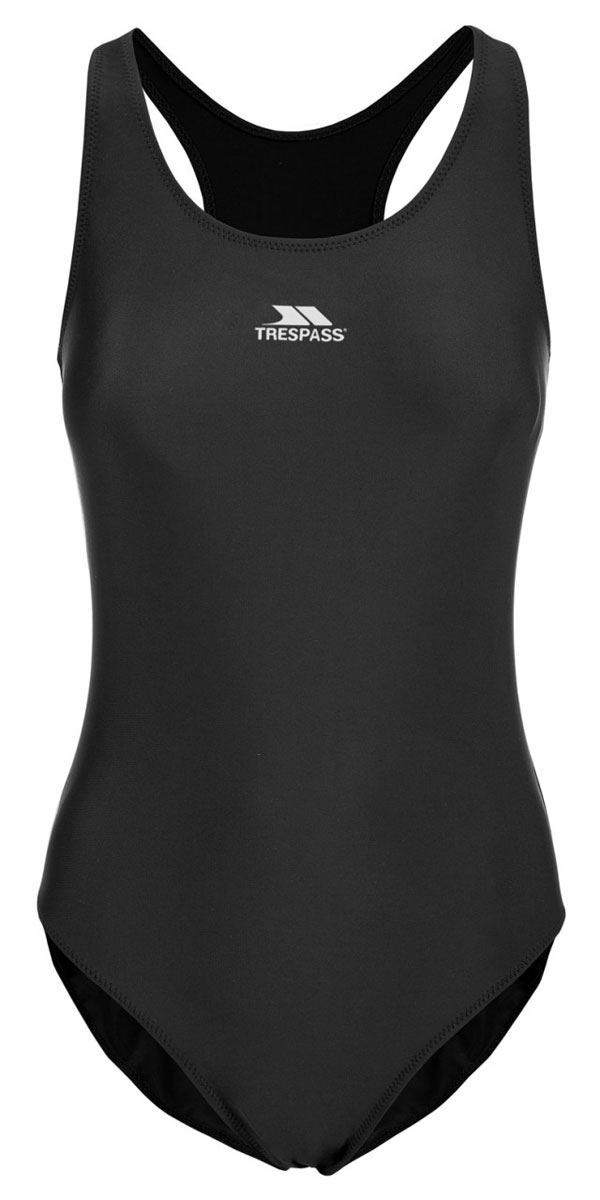 Купальник спортивный женский Trespass Adlington, цвет: черный. FACLSML10009. Размер XS (42)