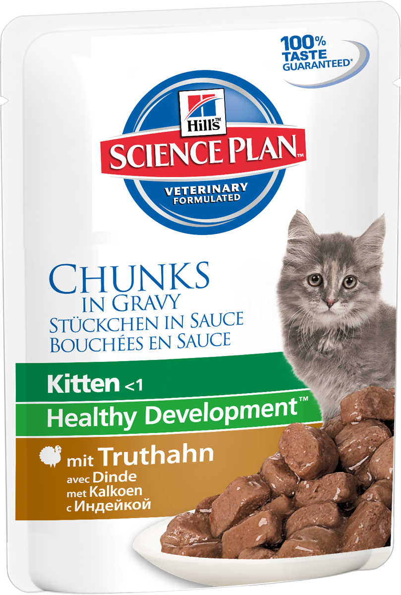 Консервы для котят Healthy Development, с индейкой, 85 г. 373352114 Консервы для котят Healthy Development, с индейкой, 85 г. 373352114Консервы для котят Healthy Development - это полноценный корм для котят и беременных/кормящих кошек. Состав: мясо и пептиды животного происхождения, зерновые злаки, рыба и рыбные производные, экстракты растительного белка, производные растительного происхождения, различные виды сахаров, минералы, яйцо и его производные, масла и жиры. Анализ: белок 9,3%, жир 5,3%, клетчатка 0,6%, зола 1,7%, влага 79%, кальций 0,27%, фосфор 0,24%, натрий 0,10%, магний 0,03%; на кг: витамин Е 130 мг, витамин С 20 мг, бета-каротин 0,35 мг.Добавки на кг: Е671 (Витамин D3) 180 МЕ, Е1 (железо) 33 мг, Е2 (йод) 0,6 мг, Е4 (медь) 7 мг, Е5 (марганец) 3,1 мг, Е6 (цинк) 34,9 мг, натуральная карамель (природный краситель).Вес: 85 г.Товар сертифицирован.