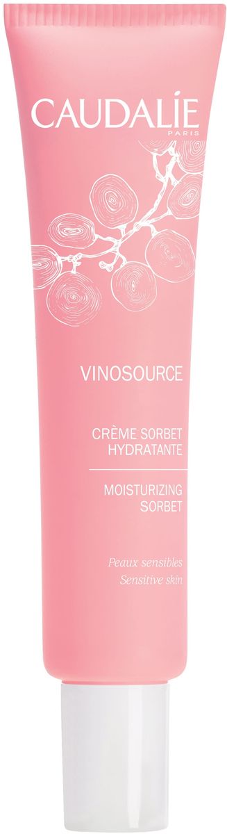 Caudalie Крем сорбет увлажняющий Vinosource, 40 мл109 Caudalie Крем сорбет увлажняющий Vinosource, 40 мл109Этот крем-гель превращается в воду при соприкосновении с кожей благодаря технологии quick break, успокаивая, увлажняя и укрепляя кожу.