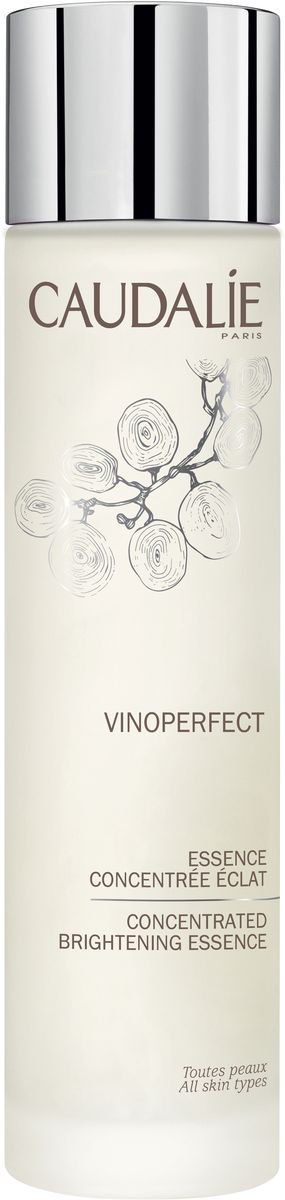 Caudalie Эссенция-концентрат для сияния кожи Vinoperfect, 150 мл212 Caudalie Эссенция-концентрат для сияния кожи Vinoperfect, 150 мл212Эссенция это не тоник! Это высококонцентрированный продукт с активными компонентами, для подготовки кожи к нанесению сыворотки Vinoperfect, увеличивающий её эффективность. А так же отшелушивающий верхний слой кожи и сужающий поры.