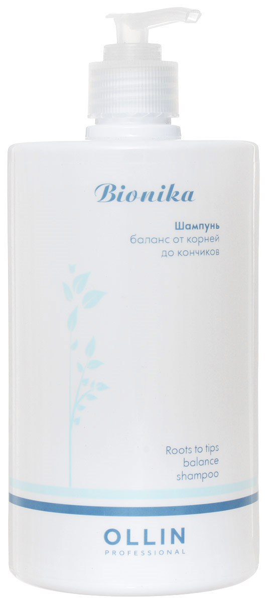 Ollin Шампунь Баланс от корней до кончиков BioNika Roots To Tips Balance Shampoo 750 мл