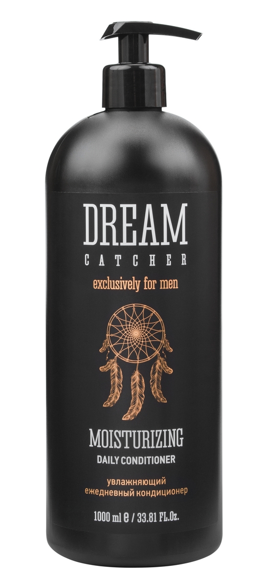 Dream Catcher Кондиционер ПРОФ увлажняющий для ежедневного ухода Moisturizing daily conditioner, 1000 мл4626017660042 Dream Catcher Кондиционер ПРОФ увлажняющий для ежедневного ухода Moisturizing daily conditioner, 1000 мл4626017660042Увлажняющий кондиционер для ежедневного применения разработан с учетом потребности мужчин в профессиональном уходе. Содержит провитамин В5, укрепляющий волосяные луковицы. Экстракт тимьяна нормализует микрофлору кожи головы, предотвращает появление перхоти. Экстракт семян льна – прекрасный природный кондиционер, помогает сохранить увлажненность кожи головы после мытья шампунем, разглаживает поверхность волос, придавая им блеск и ухоженный вид. Кондиционер мгновенно смягчает, увеличивает объем волос и облегчает укладку.