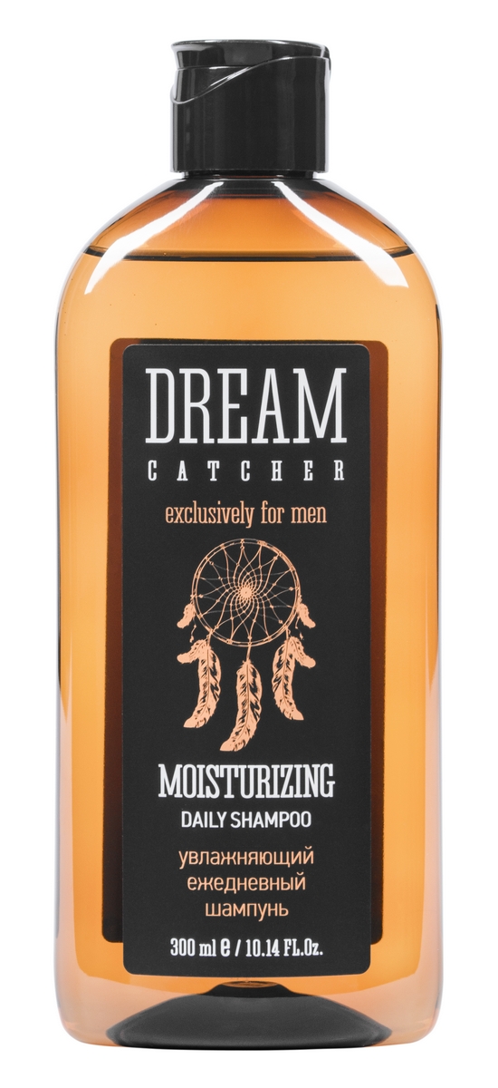 Dream Catcher Шампунь увлажняющий для ежедневного ухода Moisturizing daily shampoo, 300 мл4605370011678 Dream Catcher Шампунь увлажняющий для ежедневного ухода Moisturizing daily shampoo, 300 мл4605370011678Шампунь для ежедневного ухода эффективно очищает, увлажняет волосы и кожу головы. Провитамин В5 и гидролизат белков сои способствуют укреплению и питанию волосяных луковиц. Натуральный экстракт тимьяна восстанавливает здоровую микрофлору кожи головы. Экстракт семян льна обладает способностью разглаживать поверхность волос, возвращая им естественный блеск. В сочетании с инновационным кондиционером последнего поколения, натуральные ингредиенты дарят великолепный ухоженный вид вашим волосам.