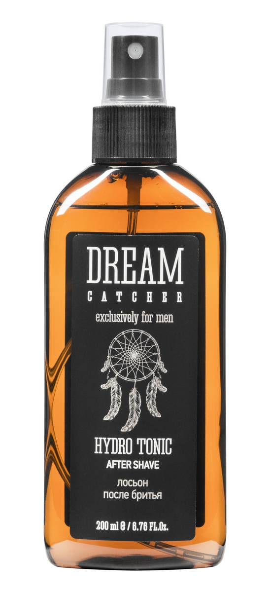 Dream Catcher Лосьон после бритья Hydro tonic after shave, 200 мл4605370011821 Dream Catcher Лосьон после бритья Hydro tonic after shave, 200 мл4605370011821Специальная формула лосьона на основе протеинов пшеницы, аллантоина и провитамина В5 поддерживает необходимый уровень увлажненности. Экстракт тимьяна, входящий в состав оказывает очищающее и тонизирующее действие Средство смягчает кожу после бритья. Подходит для всех типов кожи. Не содержит спирта