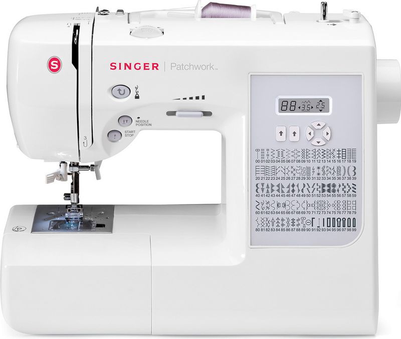 Singer Patchwork 7285Q швейная машинаPATCHWORK 7285Q Singer Patchwork 7285Q швейная машинаPATCHWORK 7285QШвейная машина Singer PATCHWORK 7285Q Электронная100 операций, петля автомат, нитеобрезатель, реверс, квилтинг, ЖК дисплей