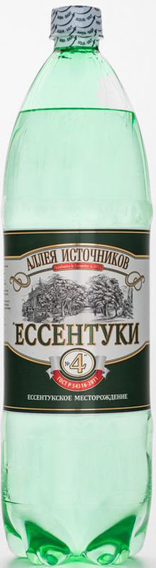 Ессентуки 4, Аллея Источников, вода газированная, 1,5 л4607035260483 Ессентуки 4, Аллея Источников, вода газированная, 1,5 л4607035260483Вода минеральная природная питьевая лечебная. Улучшает кислотно-щелочную функцию желудка, моторную деятельность ЖКТ, улучшает обменные процессы в организме, функцию печени, поджелудочной железы.