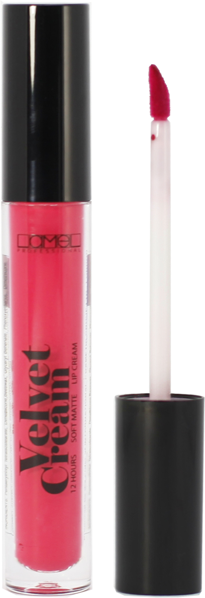 Lamel Professional Стойкий матовый блеск для губ Velvet Cream 02, 8 г
