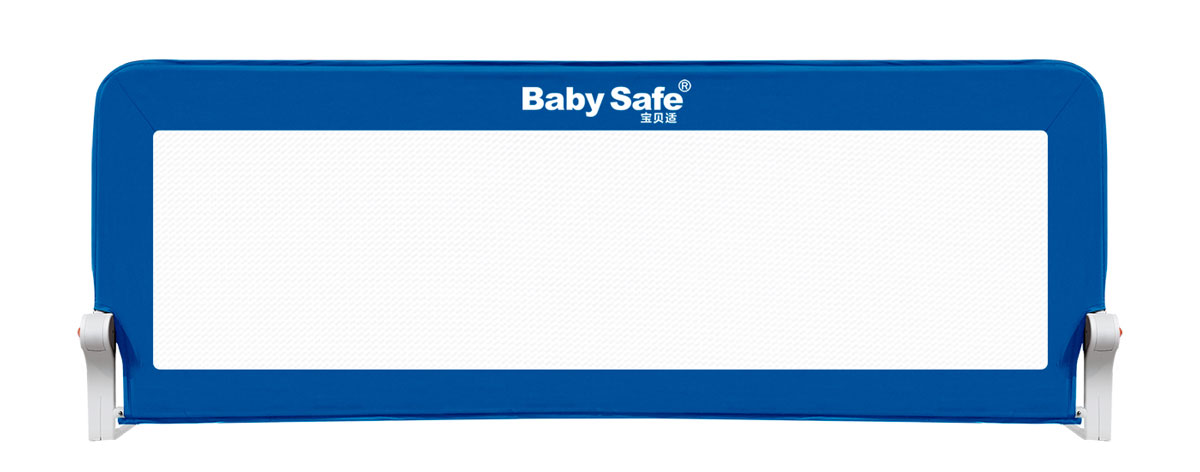 Baby Safe Барьер защитный для кроватки цвет синий 120 х 42 см
