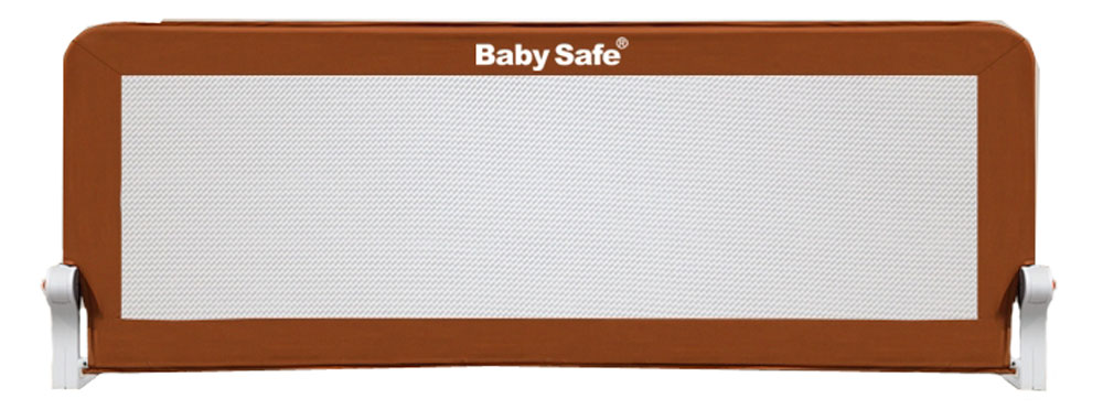 Baby Safe Барьер защитный для кроватки цвет коричневый 150 х 42 см