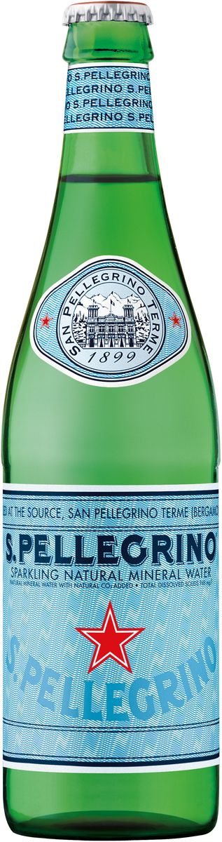 San Pellegrino вода минеральная газированная гидрокарбонатно-сульфатная магниево-кальцевая, стекло, 0,5 лNST-4903902 San Pellegrino вода минеральная газированная гидрокарбонатно-сульфатная магниево-кальцевая, стекло, 0,5 лNST-4903902S.Pellegrino – минеральная вода натуральной газации, которая добывается из термальных источников итальянской коммуны Сан Пеллегрино Терме (San Pellegrino Terme), расположенной в предгорье Альп на севере Италии. Источник стал популярен еще в начале 16-го века. На его воды съезжалась знать со всей Европы благодаря великому гению эпохи Ренессанс Леонардо Да Винчи, который первым создал карту расположения источника Сан-Пеллегрино. Каждая капля воды S.Pellegrino, рожденная в итальянских Альпах, проходит 30-летний путь под землей, насыщаясь минеральными веществами. Её бережно разливают в бутылки прямо на источнике с 1899 года. S.Pellegrino – это настоящий символ Италии и совершенное выражение итальянского образа жизни.100% натуральная водаНе подвергается химической обработкеТонкий вкус и сбалансированное содержание газа прекрасно подчёркивают вкус едыМожно употреблять без ограничения и в любом количествеИсточник полностью защищен и охраняется государствомИсточник: Сан Пеллегрино Терме, Бергамо, Италия.