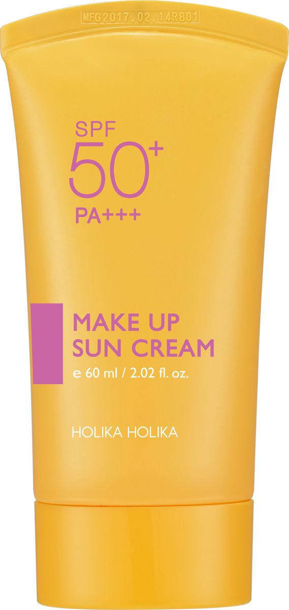 Holika Holika Солнцезащитная база под макияж Сан 2017, 60 мл,20011979 Holika Holika Солнцезащитная база под макияж Сан 2017, 60 мл,20011979Солнцезащитный крем-база Сияющие лучи - прекрасное средство в качестве базы под макияж. Крем делает тон кожи ровным и однородным, увлажняет ее и подготавливает к последующему макияжу. Высокий фактор защиты SPF 50 обеспечивает качественную солнцезащитную маску даже на ярком солнце.