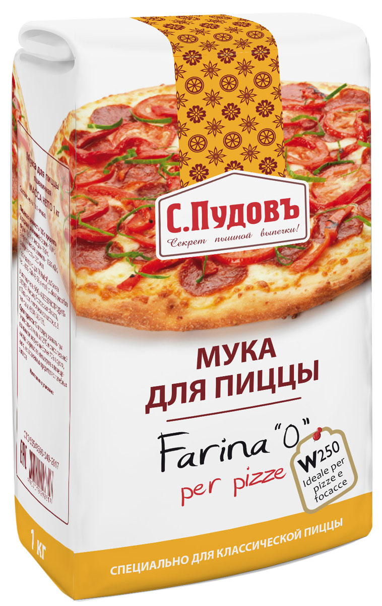 Пудовъ мука пшеничная хлебопекарная первый сорт для пиццы, 1 кг4607012296153,4607012298317 Пудовъ мука пшеничная хлебопекарная первый сорт для пиццы, 1 кг4607012296153,4607012298317Мука для пиццы С.Пудовъ - пшеничная мука высокого качества, специально отобранная для превосходного результата. Идеально подходит для домашней пиццы, лепешек и хлебных палочек.Уважаемые клиенты! Обращаем ваше внимание на то, что упаковка может иметь несколько видов дизайна. Поставка осуществляется в зависимости от наличия на складе.