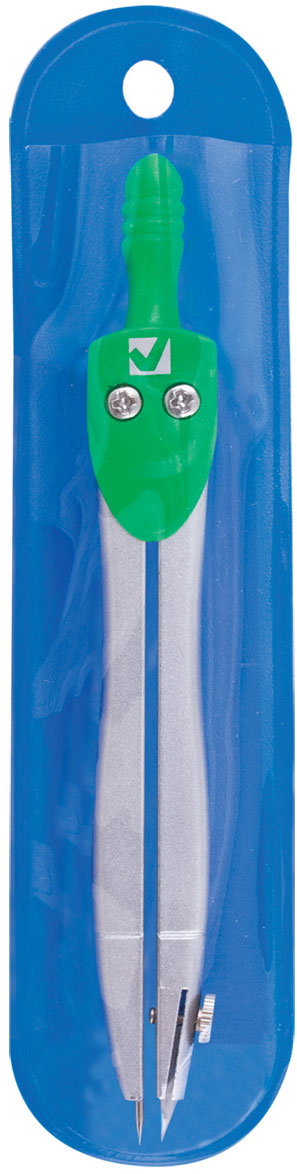 Brauberg Циркуль Klasse 11,5 см210312 Brauberg Циркуль Klasse 11,5 см210312Качественный металлический циркуль Brauberg предназначен для учеников младших и средних классов. Циркуль упакован в ПВХ-чехол с подвесом.
