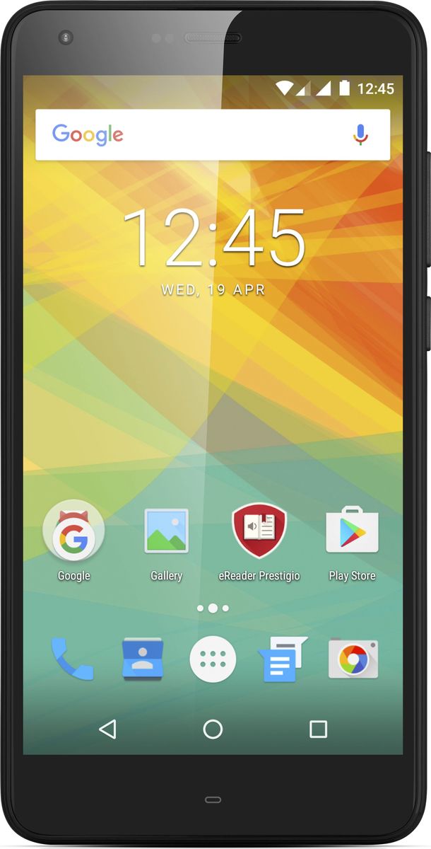 Prestigio Grace S7 LTE, BlackPSP7551DUOBLACK Prestigio Grace S7 LTE, BlackPSP7551DUOBLACKPrestigio Grace S7 LTE – продвинутый супергерой нового поколения. За тонким 8.7-миллиметровым корпусом и стильным 2,5D стеклом скрывается сила 5000 мАч литий-полимерной батареи. Смартфон может работать дни напролет без подзарядки, снимать чётко и контрастно ночью, как днём. Все изображения на 5.5 IPS On-cell дисплее настолько реалистичные, что кажется, будто их можно взять рукой. Для Grace S7 LTE нет препятствий, ведь он поддерживает 4G интернет и работает на Android 7.0 Nougat. Четырёхъядерный 64-битный процессор обеспечивает впечатляющую производительность в режиме многозадачности. Умный, сильный, комфортный, невероятно выносливый смартфон, который никогда вас не подведёт.В каждом современном смартфоне есть множество интересных фишек, вот только пользоваться ими по полной получится только если в девайсе мощный аккумулятор. 5000 мАч батарея - сильная сторона Grace S7 LTE. Вы можете слушать музыку и параллельно общаться в мессенджерах, играть онлайн или смотреть фильмы и при этом совершенно не экономить заряд на яркости экрана. Используйте аккумулятор по полной, получая всё и сразу!Grace S7 LTE знает о селфи всё. Фронтальная камера на 8.0 MП обеспечит высокое качество снимков. Вы сможете установить удобное для себя время на селфи-таймере и всегда быть в кадре. Хотите отметить, где сделано фото? Поставьте метку с помощью геотеггинга. Функция распознавания лиц поможет узнать, кто есть кто даже в самой большой компании. А чтобы не упустить главного, выбирайте режим беспрерывной или панорамной съёмки. Будьте спокойны за качество, красивые селфи и улыбки гарантированы.Где бы вы ни снимали, в палатке, у костра или на городских улицах, сенсор OmniVision обеспечит высокую чёткость изображений как при ярком, так и при недостаточном освещении. Отличная производительность и мгновенная фокусировка на объектах позволят сделать много удачных кадров, которыми вам захочется поделиться. Основная камера на 13.0 МП с quad-LED вспышкой и диафрагмой F2.0 гарантирует отличное качество ночной съёмки: фото и видео будут контрастными, яркими, живыми. Двойное нажатие на кнопку включения открывает камеру, что очень удобно, а вспышку с четырьмя светодиодами можно использовать в качестве дополнительной подсветки или как мощный фонарик.Prestigio Grace S7 LTE готов к путешествиям хоть на край света. Смартфон поддерживает 4G LTE, поэтому вы сможете пользоваться продвинутыми технологиями: наслаждаться скоростным интернетом до 150 Мбит/с и лучшим качеством связи при разговоре. А благодаря двум слотам для сим-карт ваши звонки домой или друзьям из новой страны станут гораздо дешевле.Grace S7 LTE в тонком металлическом корпусе с 2,5D стеклом – изысканное и практичное решение. Какой из них ваш: трендовый золотой или строгий классический чёрный? Выбирайте тот, который больше подходит к вашему образу. Prestigio Grace S7 LTE гармонично сочетается с любым стилем жизни.Телефон сертифицирован EAC и имеет русифицированный интерфейс меню и Руководство пользователя.