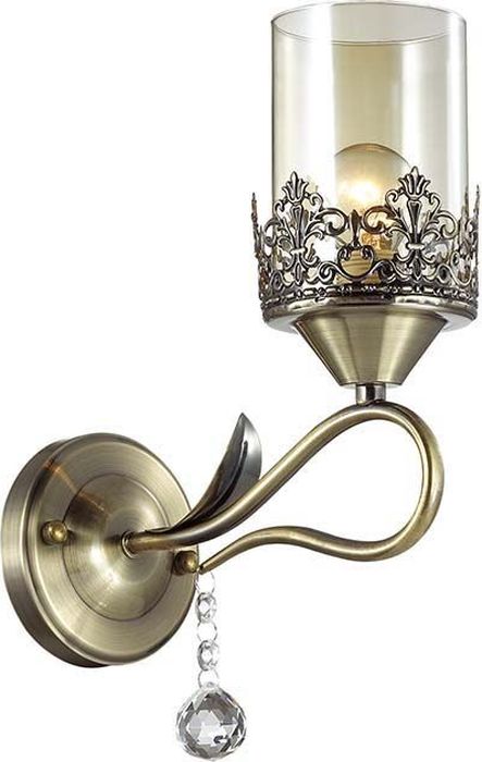 Бра Lumion Mirela Bronze, цвет: прозрачный, E14, 40 Вт. 3097/1W3097/1W Бра Lumion Mirela Bronze, цвет: прозрачный, E14, 40 Вт. 3097/1W3097/1W