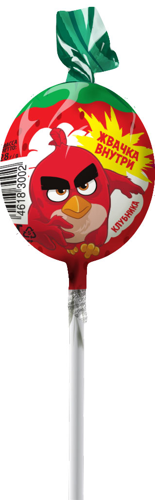 Angry Birds Movie карамель на палочке с жевательной резинкой, 24 штуки по 28 г4680018433715_AB Angry Birds Movie карамель на палочке с жевательной резинкой, 24 штуки по 28 г4680018433715_ABКарамель на палочке с жвачкойУВАЖАЕМЫЕ КЛИЕНТЫ! Товар поставляется в цветовом ассортименте. Поставка осуществляется в зависимости от наличия на складе.