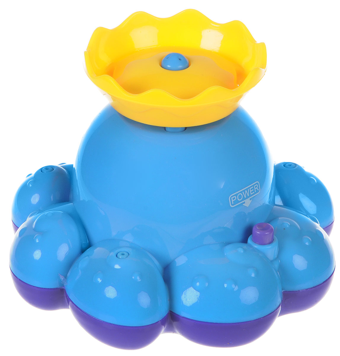 ABtoys Игрушка для ванной Осьминог-фонтан цвет голубой