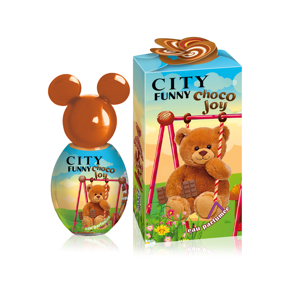 City Funny Choco Joy, душистая вода, 30 мл2001012287 City Funny Choco Joy, душистая вода, 30 мл2001012287Вместе с мягким шоколадным ароматом CITY FUNNY Choco Joy сбывается добрая детская мечта – возможность побывать в настоящей стране сладостей! Теплые нотки какао с тёплым молоком и ириски подарят удивительное настроение и желание ощущать их на себе снова и снова. А завершающий сахарный аккорд обязательно вызовет улыбку!Окунись в сладкие объятия!