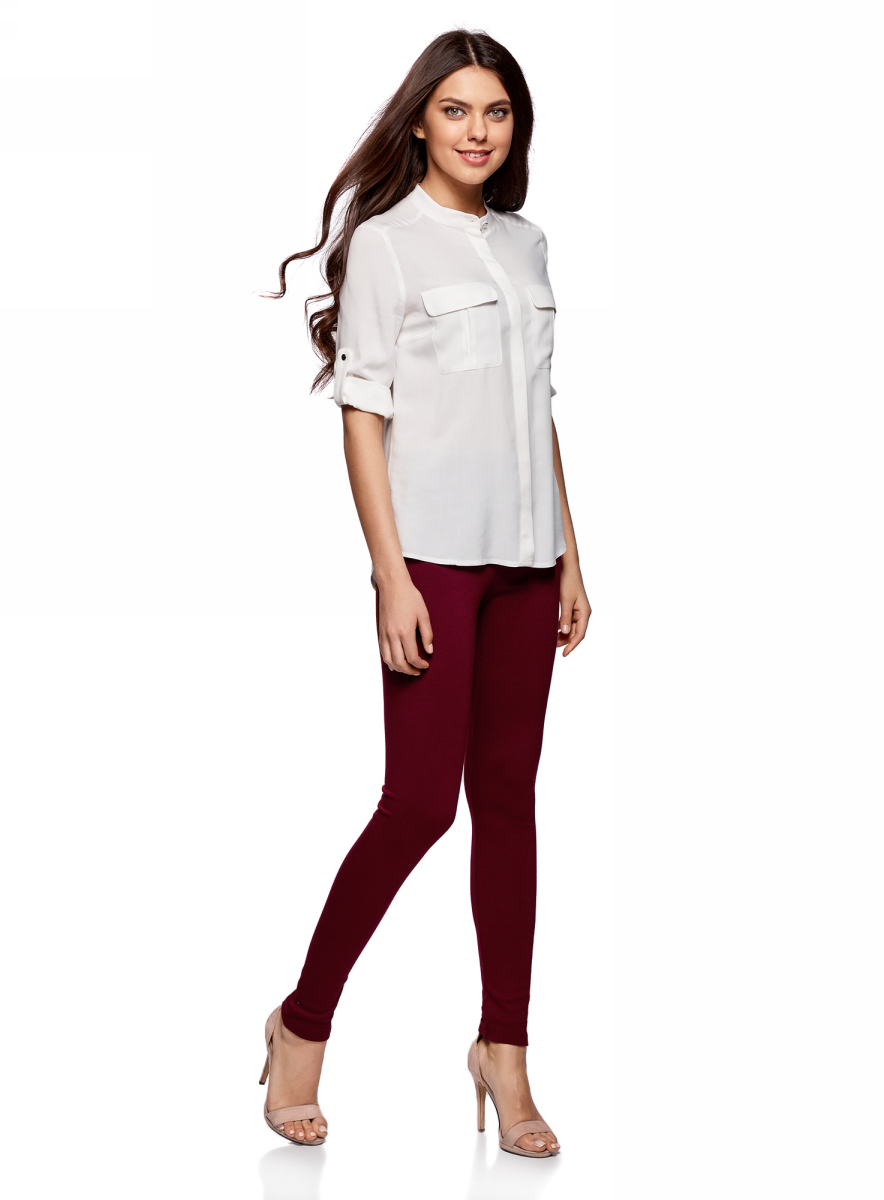 Легинсы женские oodji Collection, цвет: бордовый. 28700009-2B/37854/4900N. Размер XXL (52)28700009-2B/37854/4900N Легинсы женские oodji Collection, цвет: бордовый. 28700009-2B/37854/4900N. Размер XXL (52)28700009-2B/37854/4900NТрикотажные леггинсы от oodji выполнены из высококачественного материала. Модель дополнена широкой эластичной резинкой на поясе.