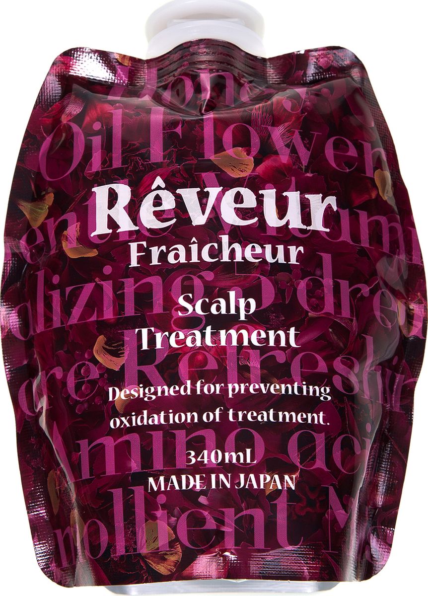 Reveur Fraicheur ЗБ Scalp Живой Бессиликоновый кондиционер для ухода за кожей головы 340 мл708758 Reveur Fraicheur ЗБ Scalp Живой Бессиликоновый кондиционер для ухода за кожей головы 340 мл708758Reveur Fraicheur Scalp – первый в мире живой бессиликоновый кондиционер в вакуумной бескислородной упаковке, которая сохраняет натуральные компоненты в неизменном виде от первого и до последнего применения. Запатентованная упаковка не пропускает кислород, поэтому природные ингредиенты не окисляются и сохраняют 100% своих свойств. В уникальный состав входят: аминокислоты, натуральный цветочный мед, витамин В, С и Е, масло кунжутных семян, апельсина, рисовых отрубей, семян баобаба и аргановое масло. Эфирные масла иланг-иланга и плюмерии не только увлажняют волосы и дарят им блеск, но и создают 100% натуральный энергичный аромат пряных тропических цветов. Не содержит силикон. Рекомендуется для: - Активизации волосяных луковиц и стимуляции роста волос - Предотвращения выпадения волос- Питания кожи головы и волос- Возвращения волосам блеска, упругости и шелковистости- Чувствительной кожи головы и предотвращения сезонной перхотиРекомендуется использовать вместе с шампунем Reveur Fraicheur Scalp. Внимание: в комплект не входит помповый механизм и диспенсер. Способ применения: нанести на чисты волосы и кожу головы массажными движениями, оставить на 2-3 минуты, смыть водой. Инструкция по сбору упаковки: вытащите вакуумную упаковку из диспенсера и снимите с него защитную пленку, закрепите вакуумную упаковку в диспенсере, вставьте помповый механизм через отверстие в диспенсере в вауумную упаковку, плотно закрутите колпачок по часовой стрелке, поверните носик против часовой стрелки до поднятия вверх, нажимайте на носик, чтобы получить средство. Способ хранения: хранить в недоступном для детей месте.