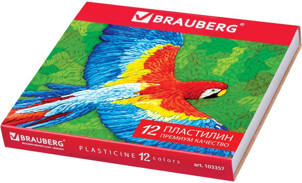 Brauberg Пластилин 12 цветов 240 г 103357103357 Brauberg Пластилин 12 цветов 240 г 103357103357Пластилин Brauberg предназначен для лепки и моделирования. Способствует развитию мелкой моторики у ребенка, творческих способностей, получению положительных эмоций. Высшее качество обеспечивает прекрасные пластичные свойства, мягкость, яркие насыщенные цвета.