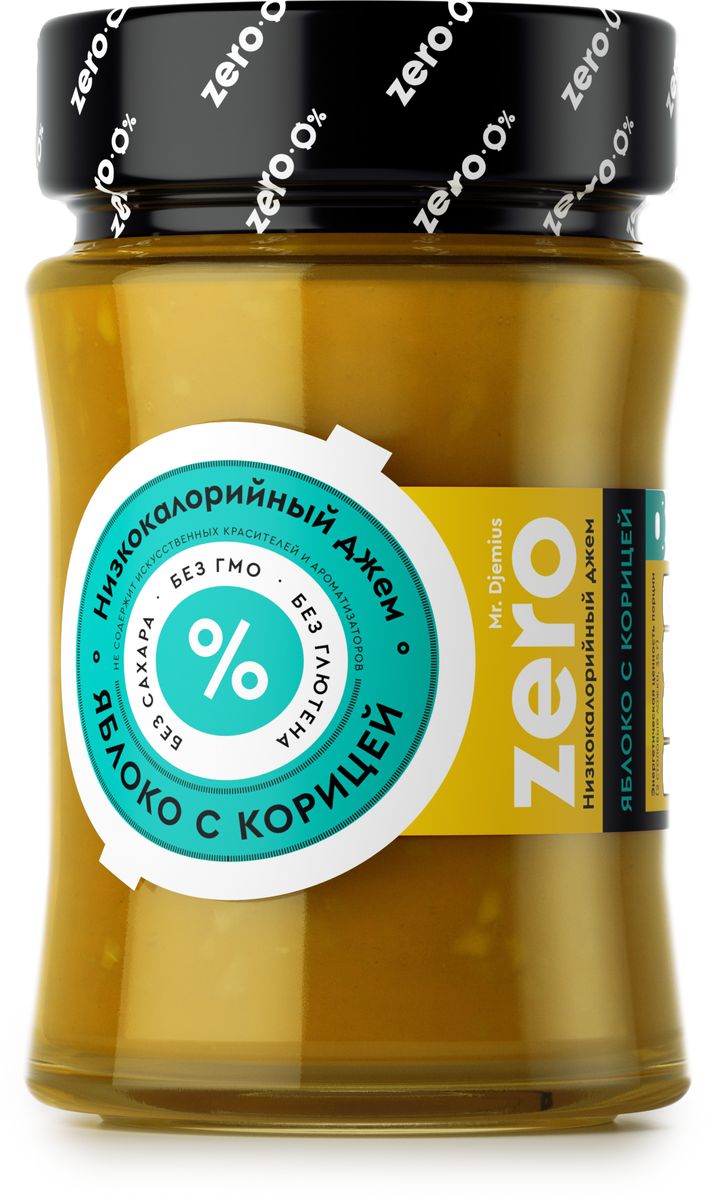 Mr. Djemius zero низкокалорийный джем яблоко с корицей, 270 гБП-00000131 Mr. Djemius zero низкокалорийный джем яблоко с корицей, 270 гБП-00000131Яблоко с корицей Mr. Djemius Zero – это уникальный джем, который поможет соблюдать строгую диету даже самым заядлым сладкоежкам. Он создан из натуральных ингредиентов самого высокого качества.Его можно подавать к тостам, маффинам, блинчикам и другим хлебобулочным изделиям. Творог, йогурт, да даже обычную овсянку он сделает невероятно вкусной и аппетитной.