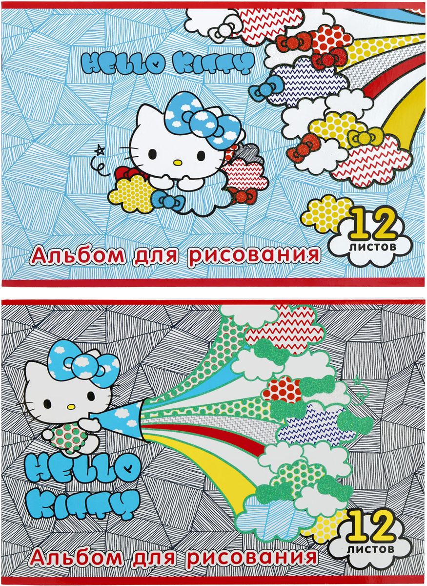 Action! Альбом для рисования Hello Kitty 12 листов 2 шт00-00035179 Action! Альбом для рисования Hello Kitty 12 листов 2 шт00-00035179Альбом для рисования Action! Hello Kitty выполнен из качественной бумаги белого цвета с яркой обложкой из плотного картона.Внутренний блок альбома состоит из 12 листов белой бумаги, соединенной двумя металлическими скрепками. Увлечение изобразительным творчеством носит не только развлекательный характер, но и развивает цветовое восприятие, зрительную память и воображение. В наборе два альбома для рисования.