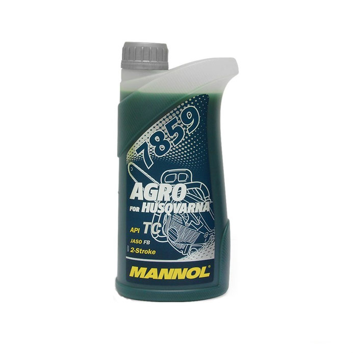 Моторное масло MANNOL 7859 Agro HSQ, API TC, 1 л1987 Моторное масло MANNOL 7859 Agro HSQ, API TC, 1 л1987Моторное масло MANNOL 7859 Agro HSQ - высококачественное моторное масло, специально разработанное для двухтактных двигателей мотопил Husqvarna. Беззольный пакет присадок обеспечивает высокую степень сгорания и значительно увеличивает моторесурс сельскохозяйственных агрегатов. Масло идеально подходит для использования в любых типах двухтактной техники: газонокосилки, триммеры, мотокультиваторы, цепные и дисковые бензопилы, специальная техника для лесного хозяйства и строительное оборудование, где используется раздельная система смазки или непосредственное смешение с топливом. Продукт имеет допуски / соответствует спецификациям / продуктам: API TCJASO FB2-stroke enginesHusqvarna