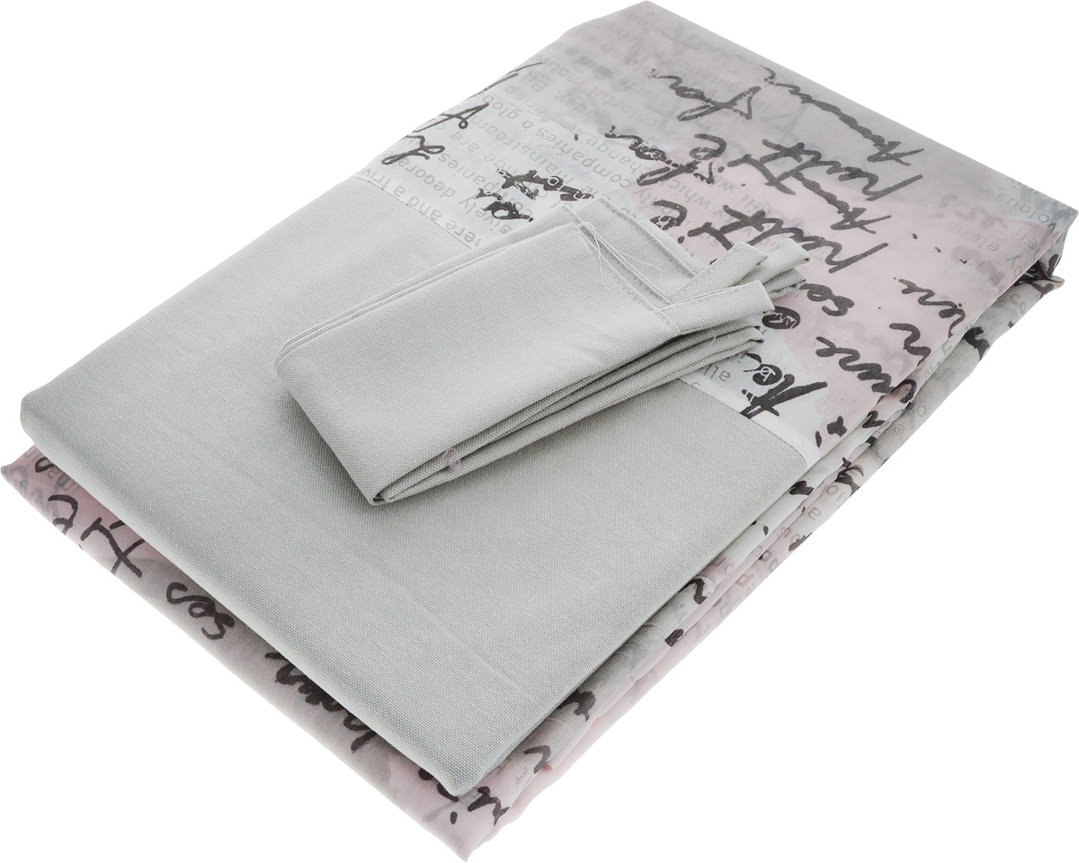 Комплект штор Sanpa Home Collection Тамика, на ленте, цвет: розовый, серый, высота 180 смКШТАМИКА розово-серый, , 145*180 +подхваты Комплект штор Sanpa Home Collection Тамика, на ленте, цвет: розовый, серый, высота 180 смКШТАМИКА розово-серый, , 145*180 +подхватыКомплект штор Sanpa Home Collection Тамика, выполненный из 100 % полиэстера, великолепно украсит любое окно. Комплект состоит из двух штор и двух подхватов. Оригинальный рисунок и приятная цветовая гамма привлекут к себе внимание и органично впишутся в интерьер помещения. Этот комплект будет долгое время радовать вас и вашу семью!В комплект входит: Штора: 2 шт. Размер (Ш х В): 145 см х 180 см.Подхват: 2 шт.
