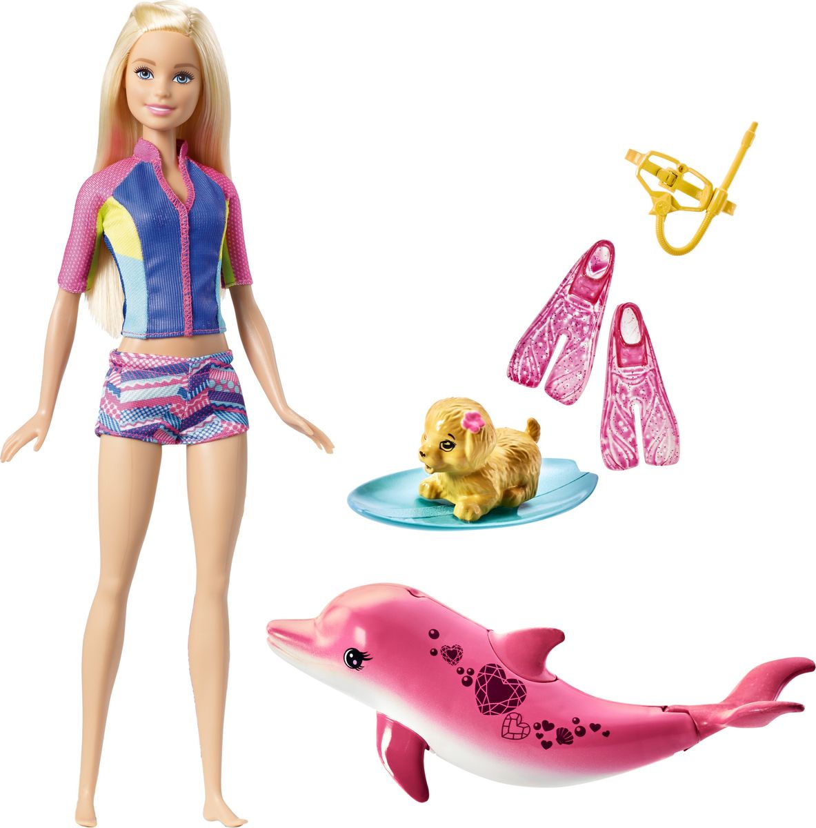 Barbie Морские приключения Игровой набор с куклой Главная кукла