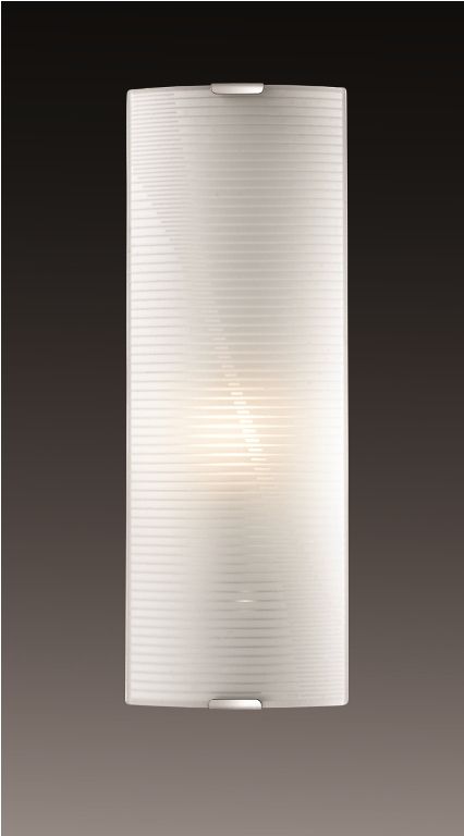 Cветильник настенный Sonex Arbako, 1 х E14, 60W. 1225/L1225/L Cветильник настенный Sonex Arbako, 1 х E14, 60W. 1225/L1225/LНастенный светильник Sonex Arbakoсо стеклянным плафоном и фурнитурой серебристого цвета позволит вам создать уют и тепло в вашем интерьере.