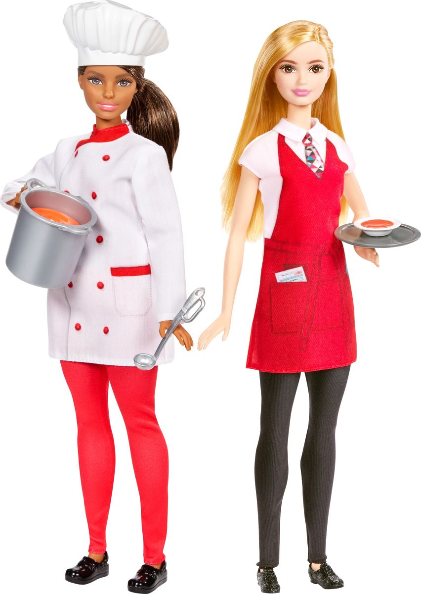 Barbie Набор кукол Chef & Waiter