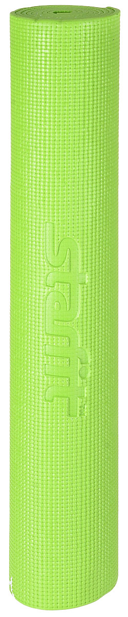 Коврик для йоги Starfit FM-102, цвет: зеленый, 173 х 61 х 0,6 смУТ-00007238 Коврик для йоги Starfit FM-102, цвет: зеленый, 173 х 61 х 0,6 смУТ-00007238Коврик для йоги Star Fit FM-102 - это незаменимый аксессуар для любого спортсмена как во время тренировки, так и во время пре-стретчинга (растяжки до тренировки) и стретчинга (растяжки после тренировки). Выполнен из высококачественного ПВХ и оформлен оригинальным рисунком в виде цветов. Коврик используется в фитнесе, йоге, функциональном тренинге. Его используют спортсмены различных видов спорта в своем тренировочном процессе.Предпочтительно использовать без обуви. Если в обуви, то с мягкой подошвой, чтобы избежать разрыва поверхности коврика.