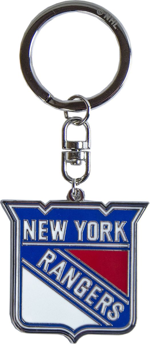 Брелок Atributika & Club New York Rangers, цвет: синий, красный. 5500555005 Брелок Atributika & Club New York Rangers, цвет: синий, красный. 5500555005Брелок Atributika & Club выполнен из металла в виде символики вашего любимого клуба. Брелок дополнен небольшой цепочкой и заводным кольцом. Длина: 4,5 см.