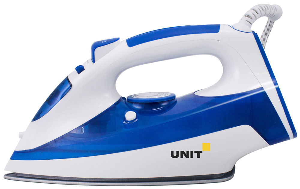 Unit USI-287 утюгCE-0476778 Unit USI-287 утюгCE-0476778Unit USI-287 - стильный и практичный утюг из качественного пластика. Подошва изготовлена из нержавеющей стали. Выставить нужную температуру вы сможете путем плавного вращения специального диска. Также в наличии имеется целый ряд полезных функций вроде распыления, вертикального отпаривания и самоочистки.Утюг оснащен системой анти-капля, предотвращающей вытекание воды из подошвы утюга при низких температурах нагрева. Шнур может вращаться на 360 градусов, поэтому пользоваться прибором будет удобно в любом положении.