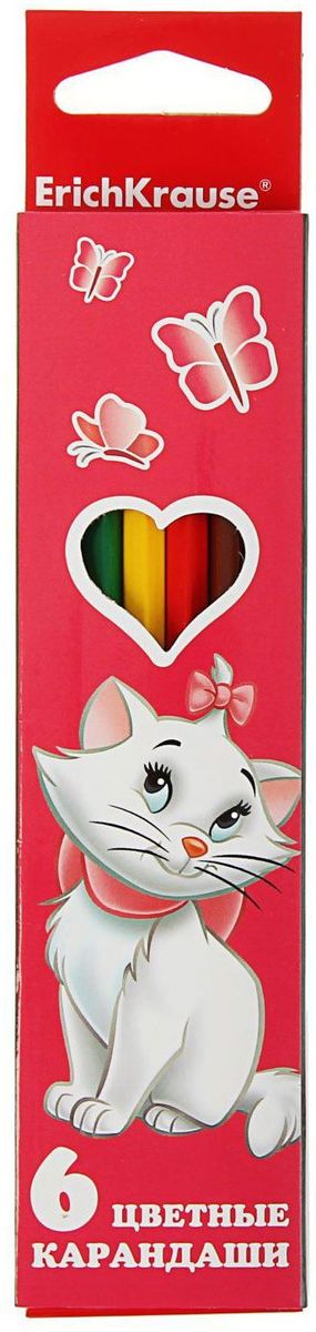 Disney Набор карандашей Cat Marie 6 цветов1380980 Disney Набор карандашей Cat Marie 6 цветов1380980Набор Disney Cat Marie состоит из 6 деревянных цветных карандашей, которые откроют юным художникам новые горизонты для творчества, а также помогут отлично развить мелкую моторику рук, фантазию и воображение.