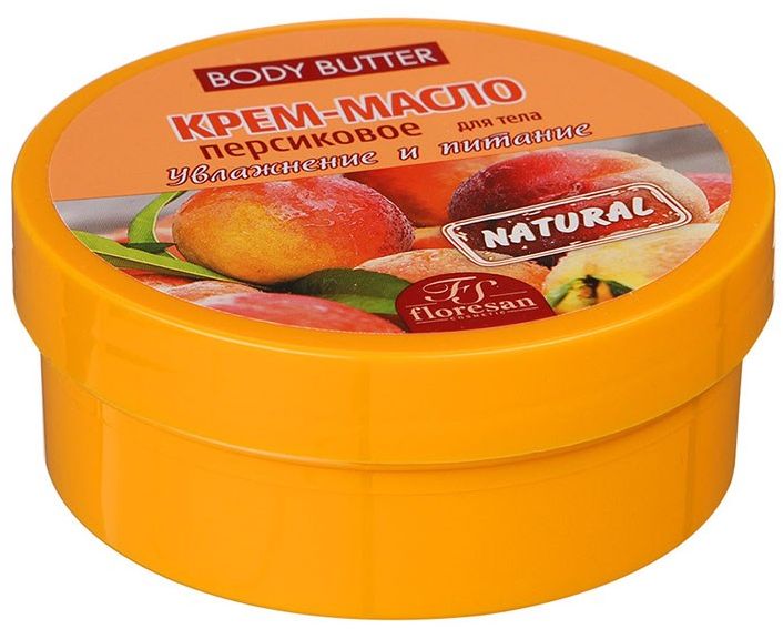 Floresan Body Butter Крем-масло для тела Персиковое, 200 мл66-Ф-280 Floresan Body Butter Крем-масло для тела Персиковое, 200 мл66-Ф-280Floresan BODY BUTTER Крем-масло для тела Персиковое 200 мл