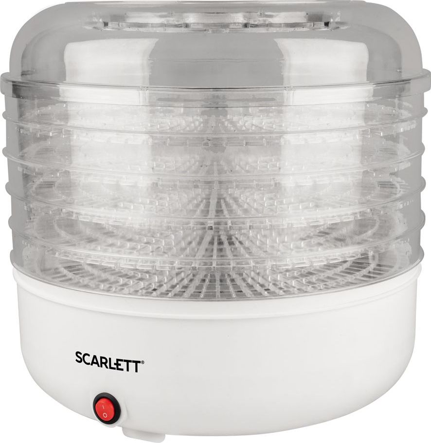 Scarlett SC-FD421005, White сушилка для продуктовSC-FD421005 Scarlett SC-FD421005, White сушилка для продуктовSC-FD421005Сушилка для продуктов Scarlett SC-FD421005 предназначена для сушки овощей, фруктов, грибов, трав и ягод в домашних условиях. Может использоваться для приготовления пастилы и вяленого мяса. Основное преимущество в бесшумной работе.Рецепты и рекомендации по сушке разных видов продуктов прилагаются в инструкции.