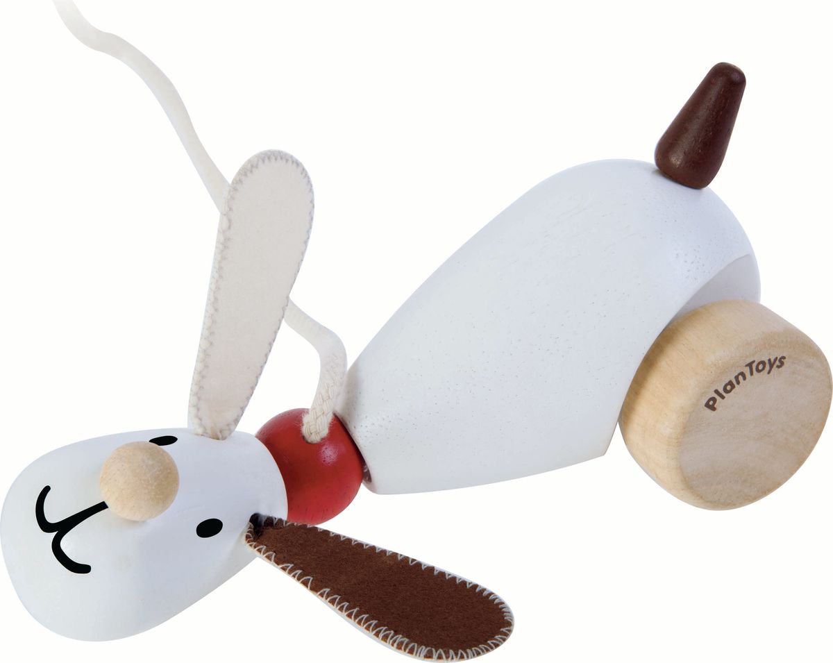 Plan Toys Каталка Собачка каталки plan toys каталка змейка