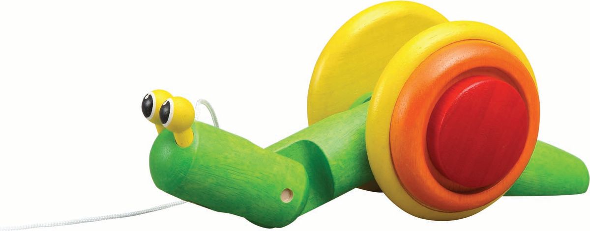 Plan Toys Каталка Улитка каталки plan toys каталка змейка