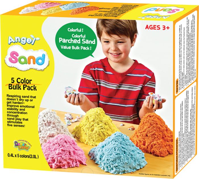 Angel Sand Кинетический песок 5-Color Pack
