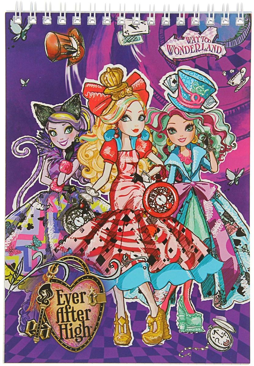 Ever After High Блокнот 60 листов в клетку1552085 Ever After High Блокнот 60 листов в клетку1552085Блокнот Ever After High — компактное и практичное полиграфическое изделие, предназначенное для записей и заметок. Такой аксессуар прекрасно подойдёт для фиксации повседневных дел. Блокнот содержит 60 листов в клетку.Блокнот отличается красочным оформлением.