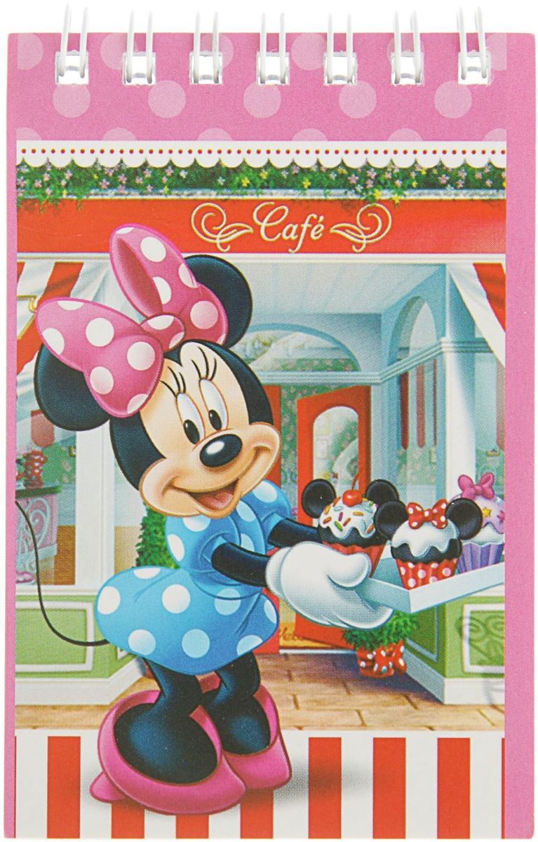 Disney Блокнот Минни Маус 40 листов2357883 Disney Блокнот Минни Маус 40 листов2357883Блокнот с отрывными листами Disney Минни Маус, состоящий из 40 листов, предназначен для самых быстрых и смелых мальчиков! В небольшом блокноте ребенок будет делать важные заметки и писать записки своим одноклассникам!