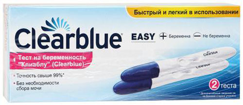 Clearblue Тест для определения беременности Easy №2223934 Clearblue Тест для определения беременности Easy №2223934Тест на беременность Clearblue PLUS выдает четкие комбинации линий, позволяющие безошибочно прочитать его результат.