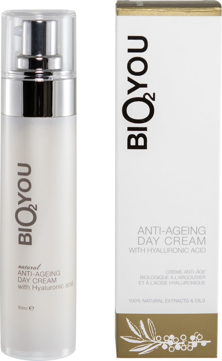 BIO2You Anti-age Skin Care Натуральный омолаживающий дневной крем с гиалуроновой кислотой, 50 мл