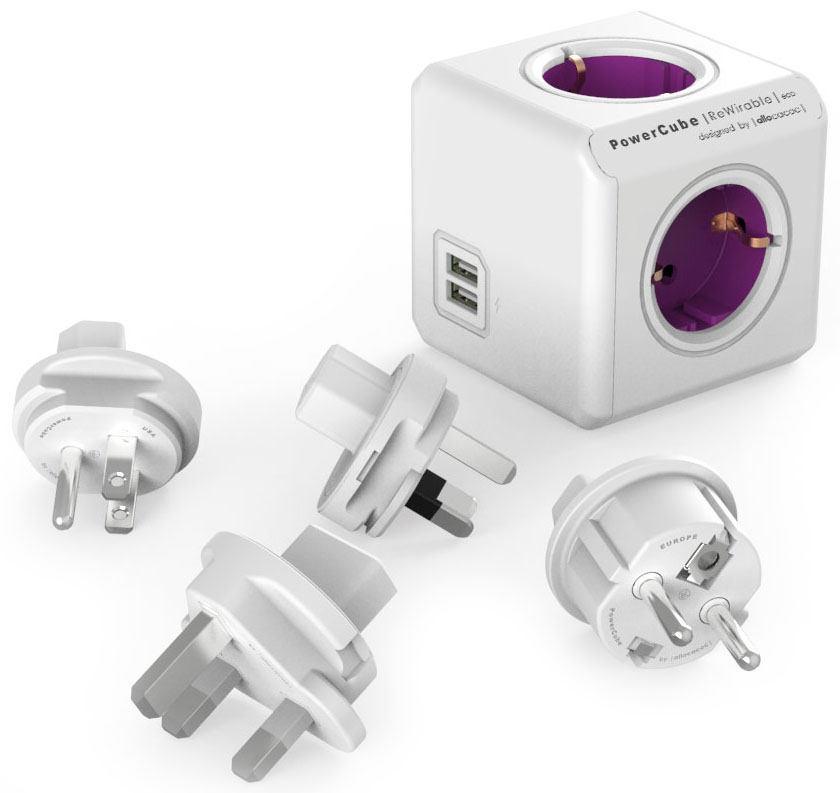 Allocacoc ReWirable USB, White сетевой удлинитель (1 м)1811/DERU3P Allocacoc ReWirable USB, White сетевой удлинитель (1 м)1811/DERU3PДля использования как в поездке так и дома. Универсальный разьем для вилок. Allocacoc ReWirable снабжен используемым во всем мире разьемом IEC (ограниченным до 10A). Вы можете использовать IEC кабель от старой техники, таким образом превращая его в удлинитель.