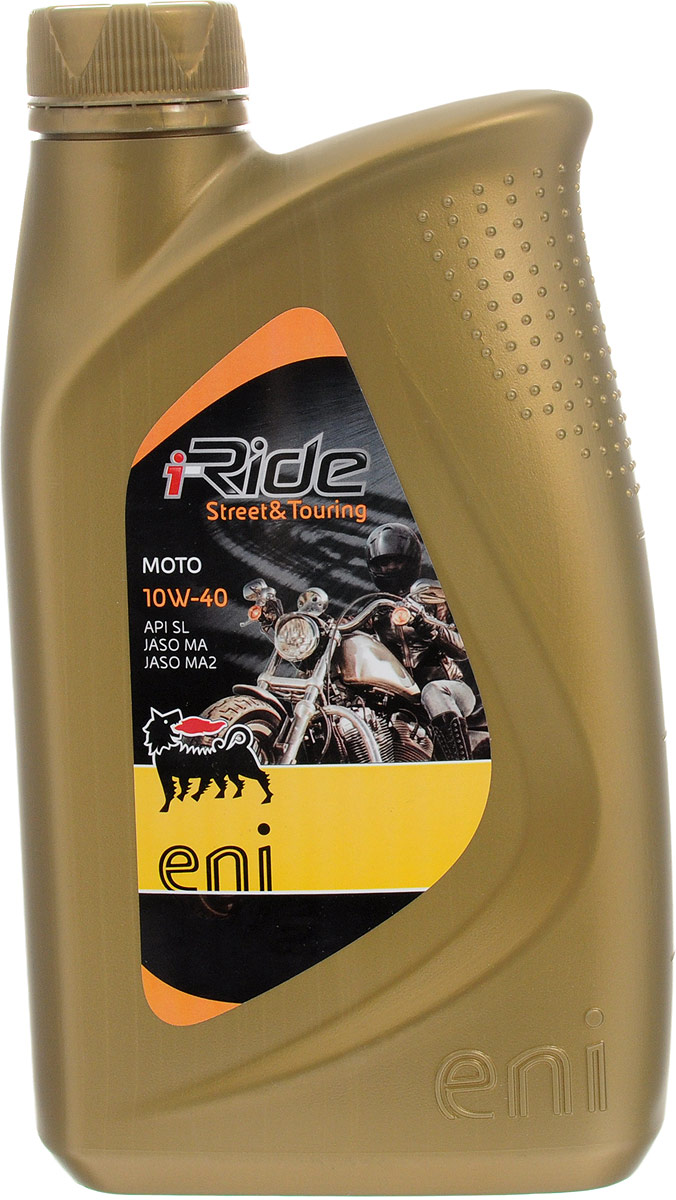 Масло моторное Eni i-Ride moto, полусинтетическое, 10W-40, 1 лEniiRidemoto10w401 Масло моторное Eni i-Ride moto, полусинтетическое, 10W-40, 1 лEniiRidemoto10w401Высококачественное все сезонное полусинтетическое моторное масло Eni i-Ride moto специально разработано для мотоциклов с четырехтактными двигателями. Масло демонстрирует великолепные эксплуатационные характеристики даже при очень тяжелых условиях работы двигателя. Уважаемые клиенты!Обращаем ваше внимание на возможные изменения в дизайне упаковки. Качественные характеристики товара остаются неизменными. Поставка осуществляется в зависимости от наличия на складе.