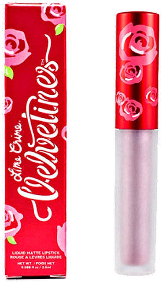 Lime Crime Помада для губ матовая Velvetines Mercury, 2,6 млL001-38-0000 Lime Crime Помада для губ матовая Velvetines Mercury, 2,6 млL001-38-0000Помада имеет невероятную стойкость – она плотно держится на губах с момента нанесения до момента снятия макияжа, абсолютно не размазывается и не стирается ни при каких условиях, даже при контакте с водой, поцелуях или приеме пищи. Смывается помада только специальными средствами для снятия макияжа.