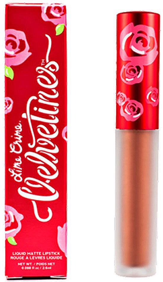 Lime Crime Помада для губ матовая Velvetines Lana, 2,6 млL001-46-0000 Lime Crime Помада для губ матовая Velvetines Lana, 2,6 млL001-46-0000Помада имеет невероятную стойкость – она плотно держится на губах с момента нанесения до момента снятия макияжа, абсолютно не размазывается и не стирается ни при каких условиях, даже при контакте с водой, поцелуях или приеме пищи. Смывается помада только специальными средствами для снятия макияжа.